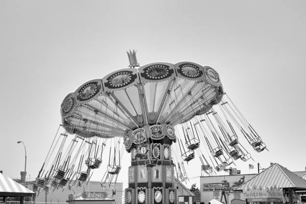 Photograph Craig Kempf Coney Island Ride on One Eyeland